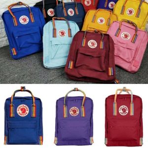 Kanken rainbow backpacks